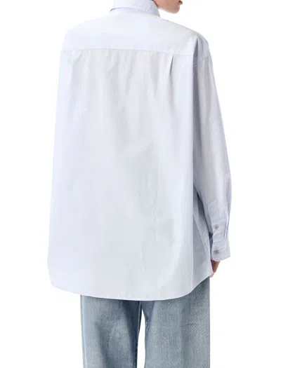 Our Legacy Timeless Shirt With Chest Pocket And Long Sleeves In Blue