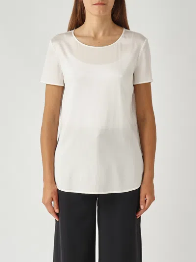 Max Mara Cortona Blouse In White