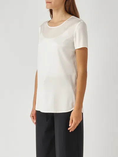 Max Mara Cortona Blouse In White