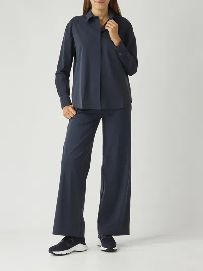 Max Mara Verres Trousers In Blue