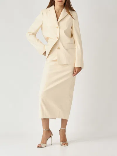 Max Mara Albatro Blazer In Neutral