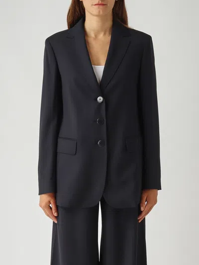 Max Mara Nice Blazer In Blue