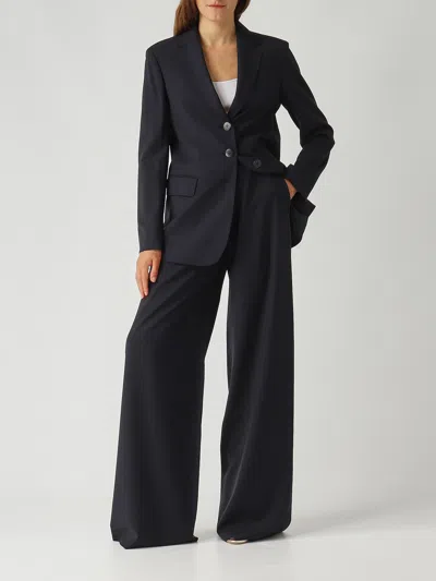 Max Mara Nice Blazer In Blue