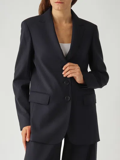 Max Mara Nice Blazer In Blue