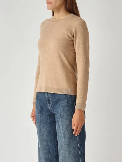 Gran Sasso Lana Vergine Sweater In Brown