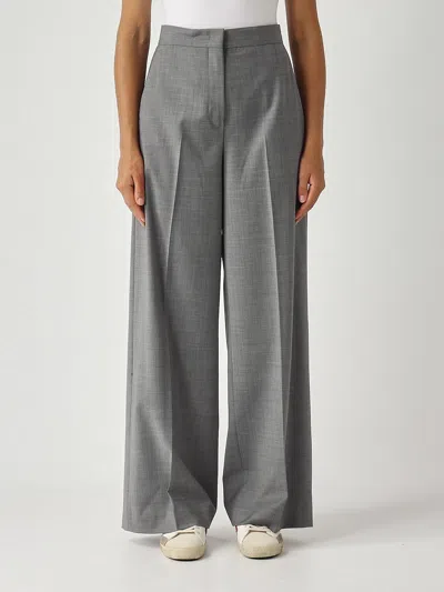 Gran Sasso Lana Trousers In Gray