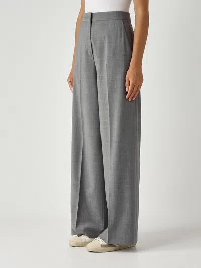 Gran Sasso Lana Trousers In Gray