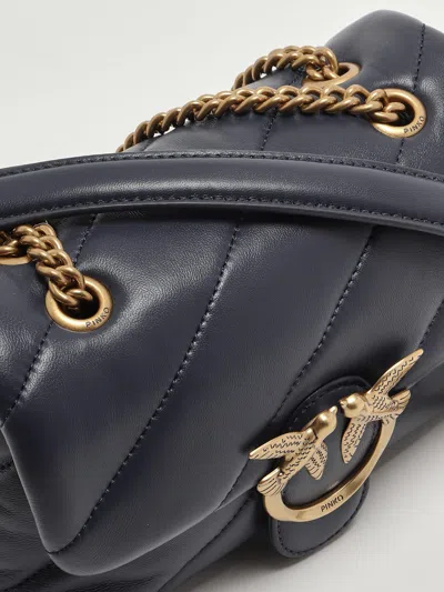 Pinko Love Puff Mini Shoulder Bag In Black