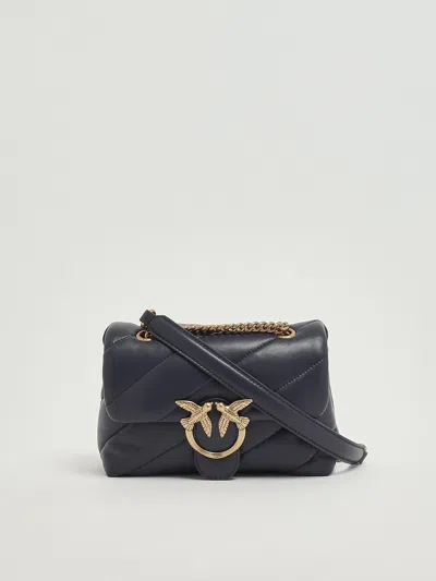 Pinko Love Puff Mini Shoulder Bag In Black