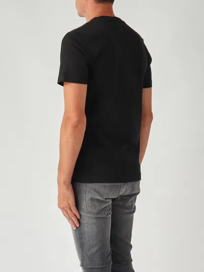 Polo Ralph Lauren Custom Slim-fit In Pima Cotton T-shirt In Black