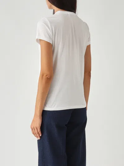 Polo Ralph Lauren T-shirt M/c Girocollo In Jersey Di Cotone T-shirt In White