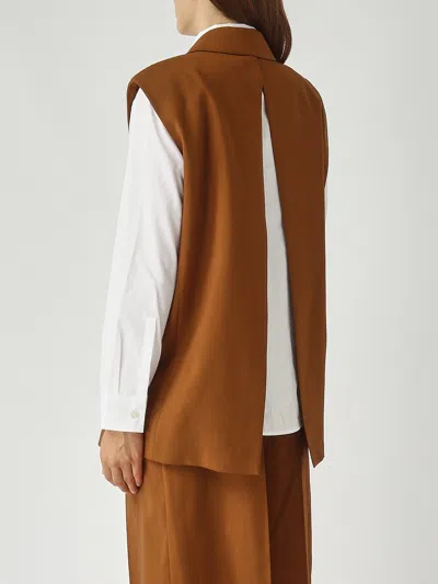 Liviana Conti Roger Jacket In Brown