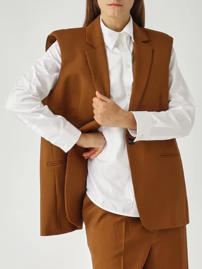 Liviana Conti Roger Jacket In Brown