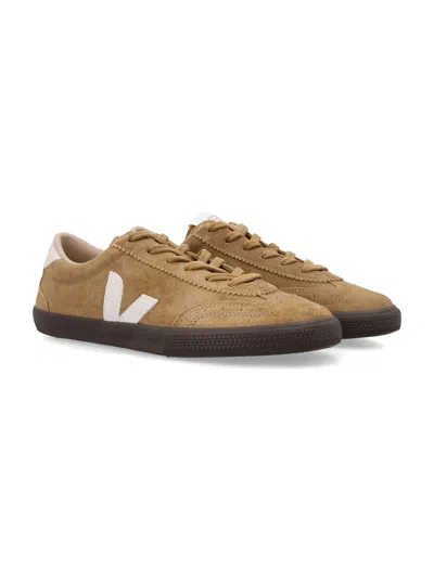 Veja Volley Suede Tent Natural Eagle Sneakers In Brown
