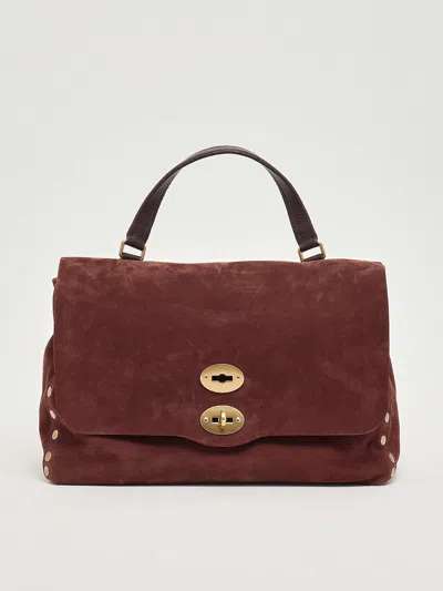 Zanellato Postina Jones M Shoulder Bag In Brown