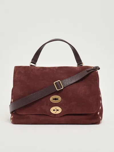 Zanellato Postina Jones M Shoulder Bag In Brown