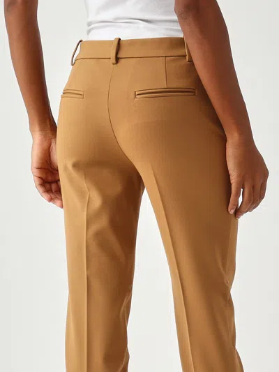 Pinko Bello Pantalone Trousers In Brown