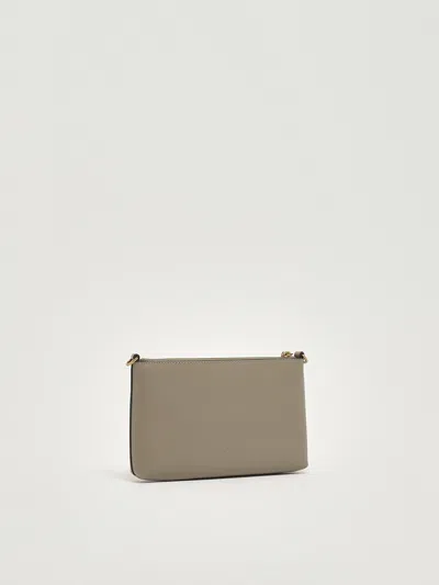 Pinko Flat Horizontal Mini Clutch In Nude
