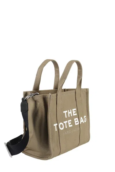Marc Jacobs Smal The Tote Logo-print Bag In Brown