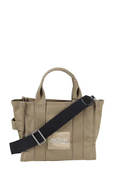 Marc Jacobs Smal The Tote Logo-print Bag In Brown