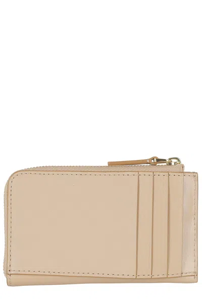 Marc Jacobs The Top Zip Multi Wallet In Neutral