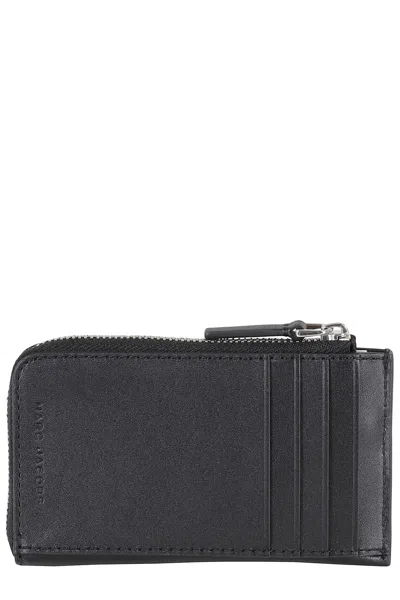 Marc Jacobs Women Portacarte In Pelle In Black