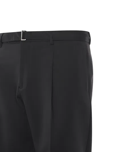 Be Able Andy Wool Blend Trousers In Black