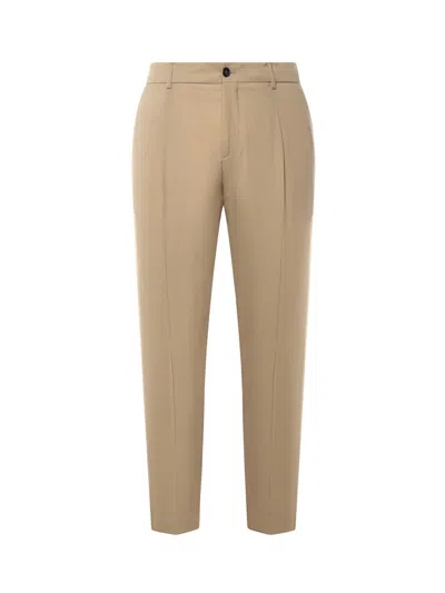 Be Able Wool-blend Gabardine Trousers In Pattern