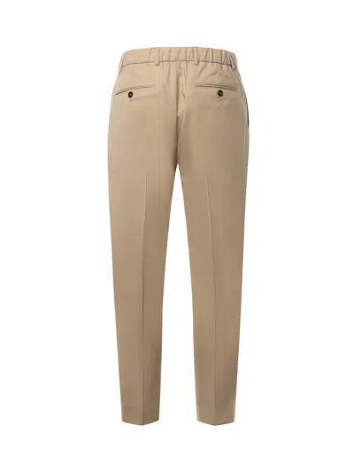 Be Able Wool-blend Gabardine Trousers In Pattern