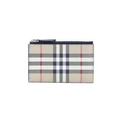 Burberry Alwyn Credit Card Case In Multi