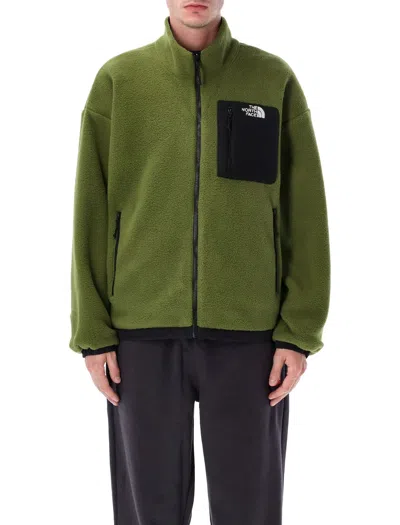 The North Face Reversible Fleece Jacket Wind Protection In Multi