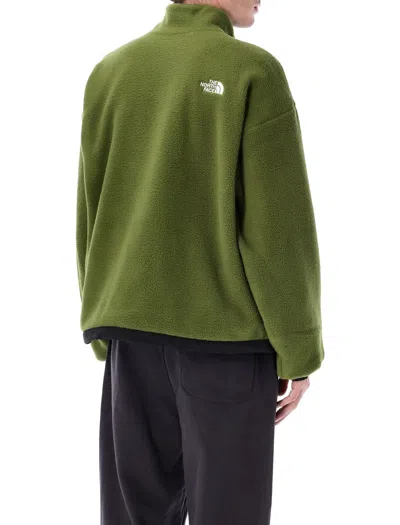 The North Face Reversible Fleece Jacket Wind Protection In Multi