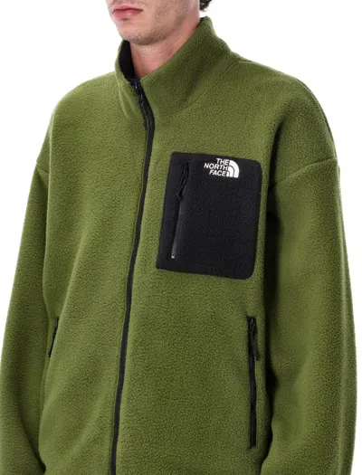 The North Face Reversible Fleece Jacket Wind Protection In Multi
