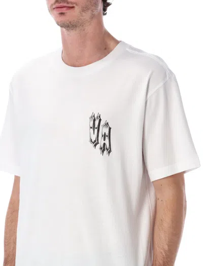 Rvca Double Trouble White T-shirt In White