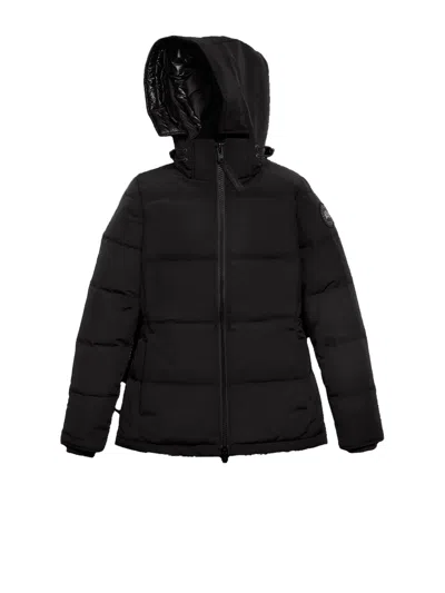 Canada Goose Black Polyester Blend Chelsea Parka In Multi
