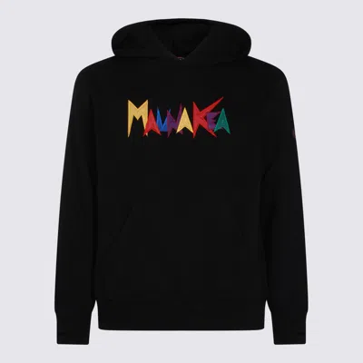 Mauna Kea Hooded Sweatshirt With Embroidery And Pocket In Black