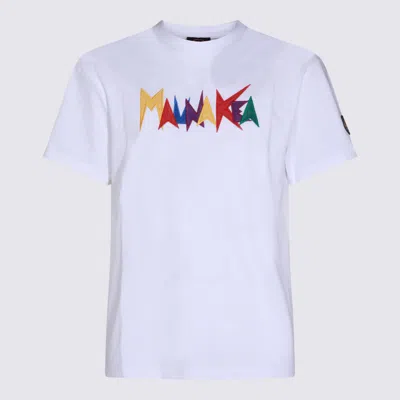 Mauna Kea White Cotton T-shirt In White