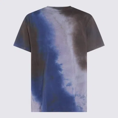 Mauna Kea Multicolor Cotton T-shirt In Gold