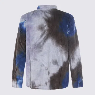 Mauna Kea Relaxed Long Sleeve Ribbed Shirt In Animal Print