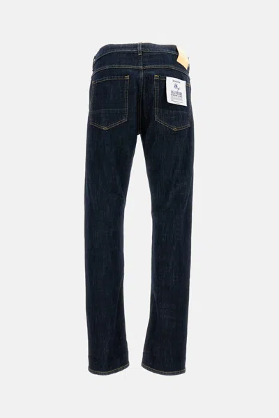 Tela Genova Straight-leg Trousers In Blue