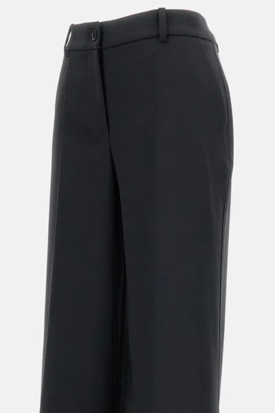 P.a.r.o.s.h Sallia Bi-stretch Trousers In Animal Print