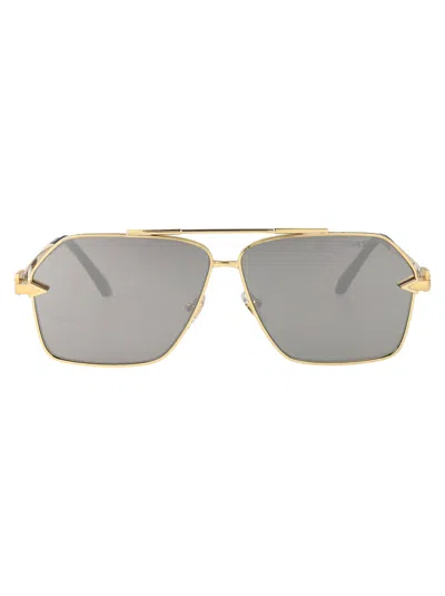 Versace 63mm Pilot Sunglasses In Gray