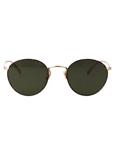 Oliver Peoples Coleridge Clip Sunglasses In Black