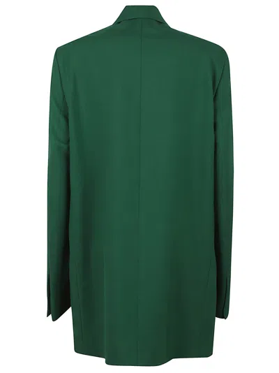 Dries Van Noten Blanchets Jacket In Green