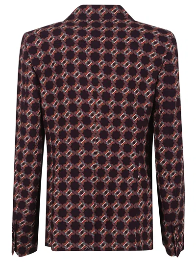 Dries Van Noten Lapel Jacket In Multi