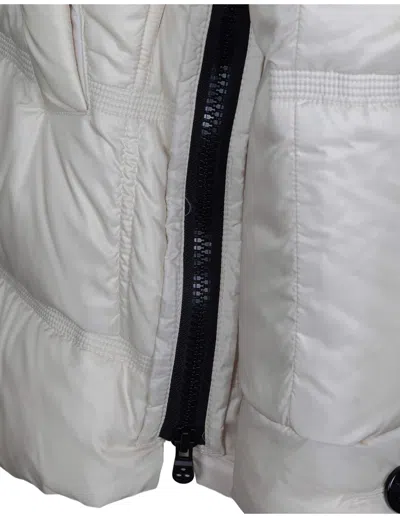 Peuterey Quilted Jacket With Large Quilts In White
