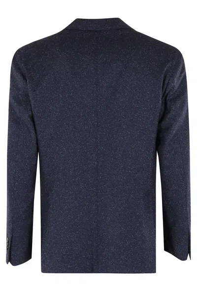 Boglioli Patch-pocket Two-button Blazer In Blue