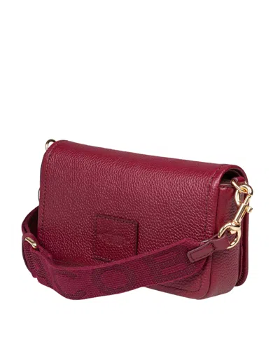 Marc Jacobs The Mini Bag In Cherry Color Leather In Red