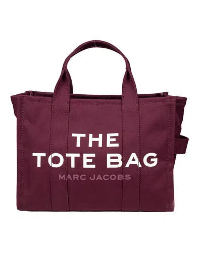 Marc Jacobs The Medium Canvas Tote, Plum Color In Purple