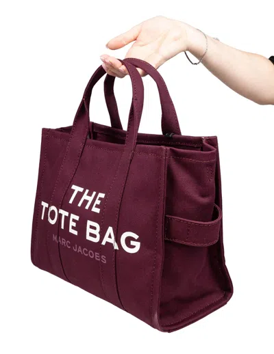 Marc Jacobs The Medium Canvas Tote, Plum Color In Purple